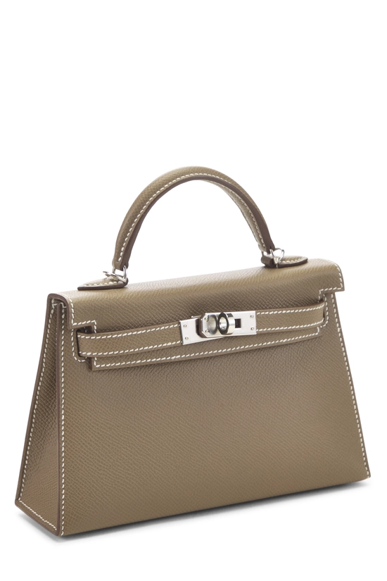 Etoupe Epsom Kelly 20 NM, , large image number 1