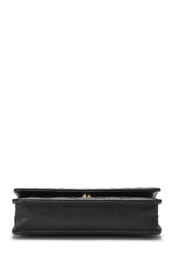 Black Caviar Classic Quilted Wallet On Chain (WOC), , large image number 4