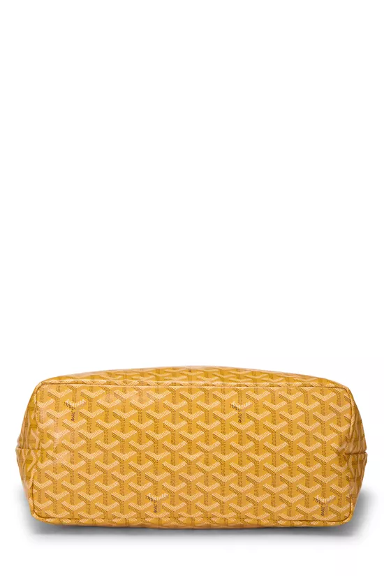 Yellow Goyardine Canvas Saint-Louis PM, , large image number 4