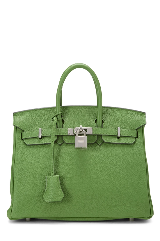 Vert Yucca Togo Birkin 25, , large image number 0