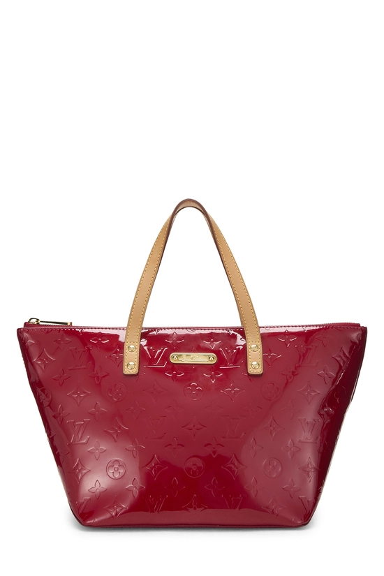 Cerise Monogram Vernis Bellevue PM, , large image number 0