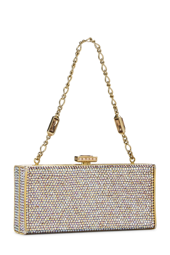Gold Crystal Minaudiere, , large image number 1