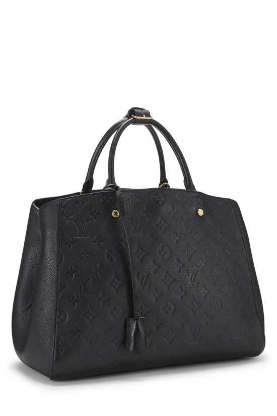 Black Monogram Empreinte Montaigne GM, , large image number 1