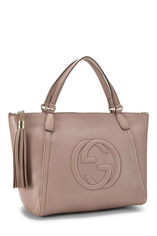 Pink Leather Soho Top Handle Bag, , large image number 1