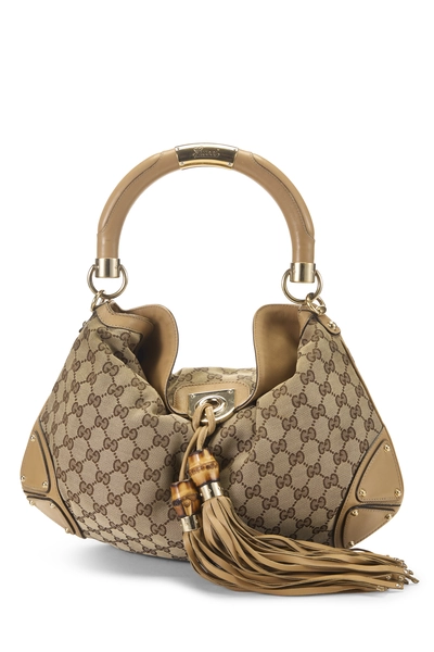 Gucci Original GG Canvas Indy Hobo