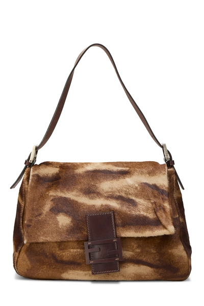 Fendi Brown Ponyhair Mama