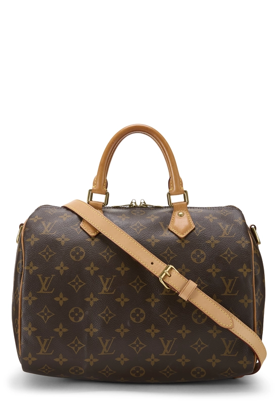 Monogram Canvas Speedy Bandouliere 30, , large image number 0
