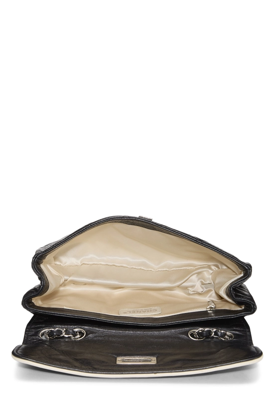 Black Lambskin Mademoiselle Twist Flap Bag, , large image number 5