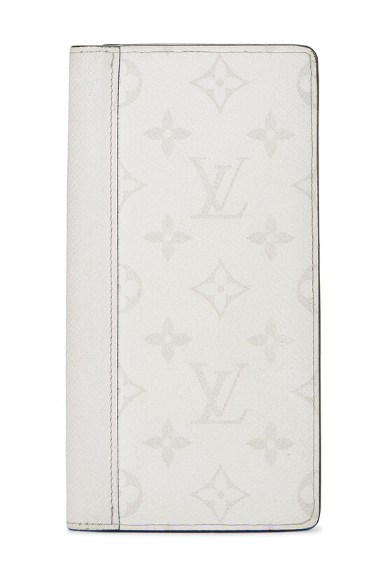White Monogram Taigarama Brazza Wallet, , large image number 0
