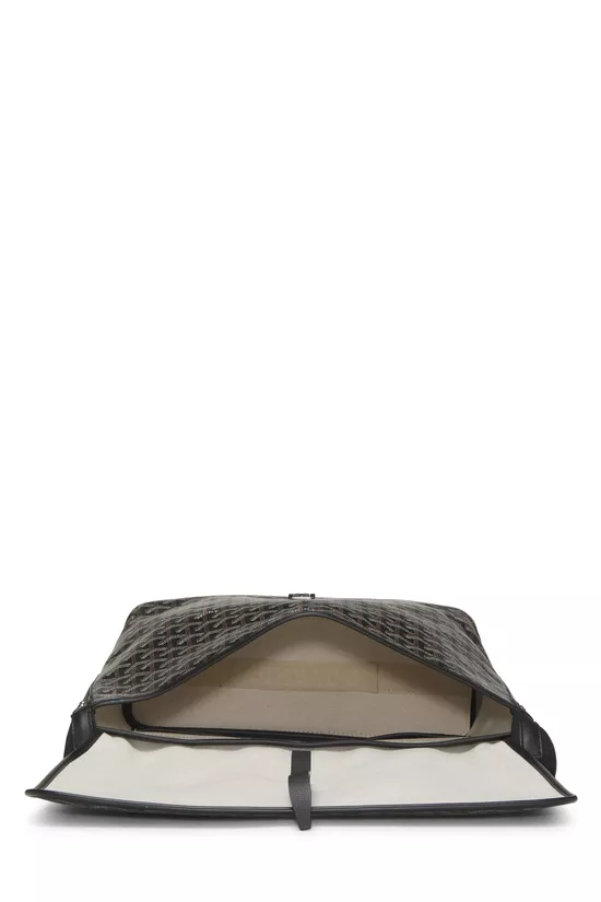 Black Goyardine Canvas Capetien MM, , large image number 5