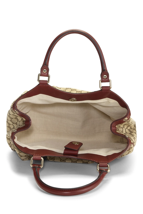 Red Original GG Canvas Sukey Tote, , large image number 5