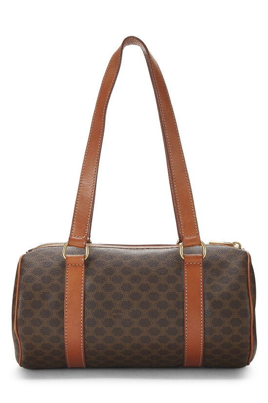 Brown Coated Canvas Macadam Barrel Bag, , large image number 3