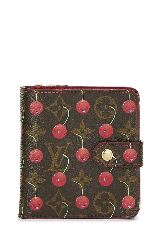 Louis Vuitton Limited Murakami Compact Zip Wallet