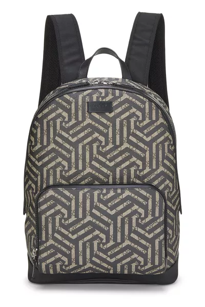 Black GG Supreme Caleido Backpack