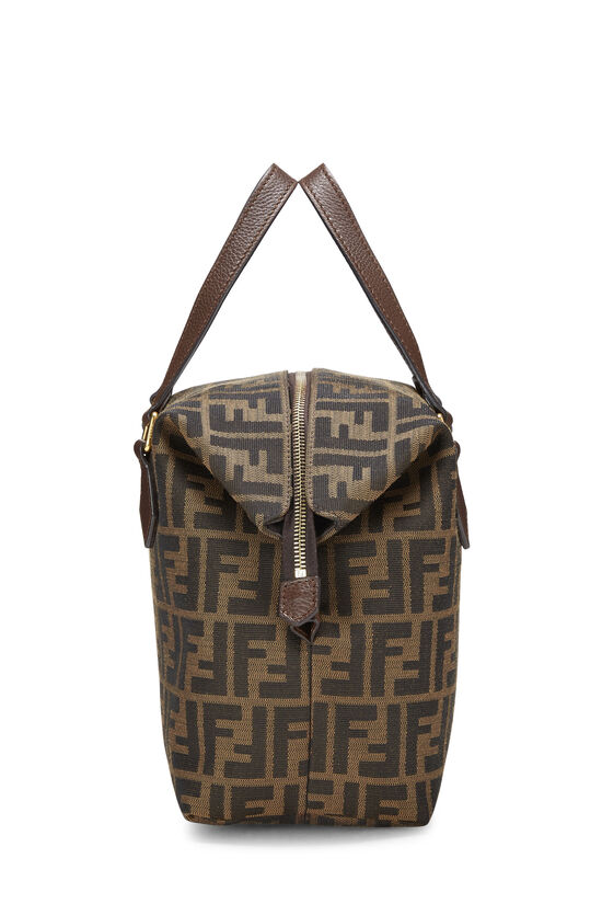 Brown Zucca Canvas Handbag Small, , large image number 2
