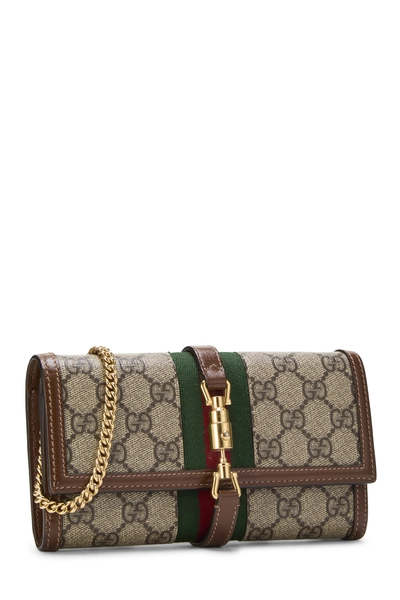 Gucci Original GG Supreme Jackie 1961 Wallet On Chain (WOC) — photo 2