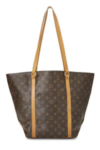 Brown Louis Vuitton Monogram Sac Shopping Tote Bag, fragment design louis  vuitton collection