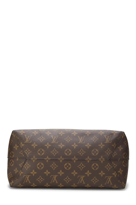 Black Monogram Canvas Flower Hobo, , large image number 4