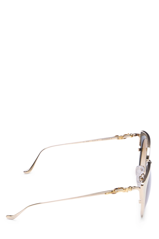 Cream Metal Vagenius Sunglasses, , large image number 2