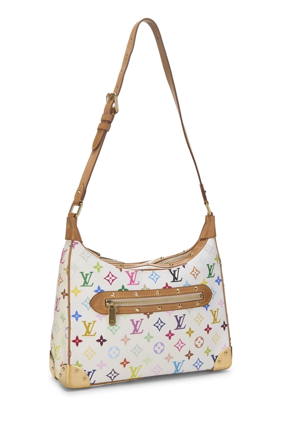 Takashi Murakami x Louis Vuitton White Monogram Multicolore Boulogne, , large image number 1