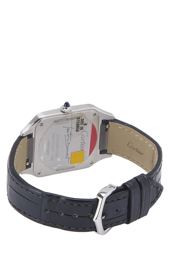 Black Stainless Steel Santos-Dumont WSSA0046 Large, , large image number 3