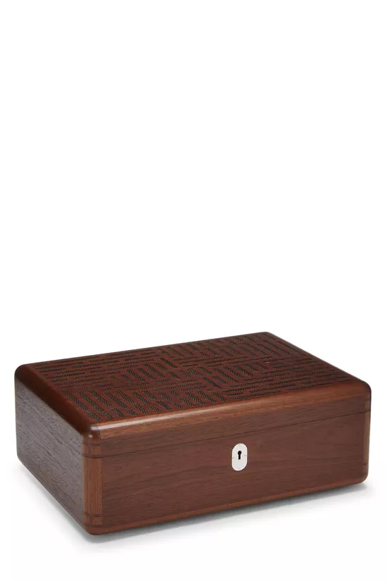 Brown Wood Lizard Cigar Box, , large image number 0