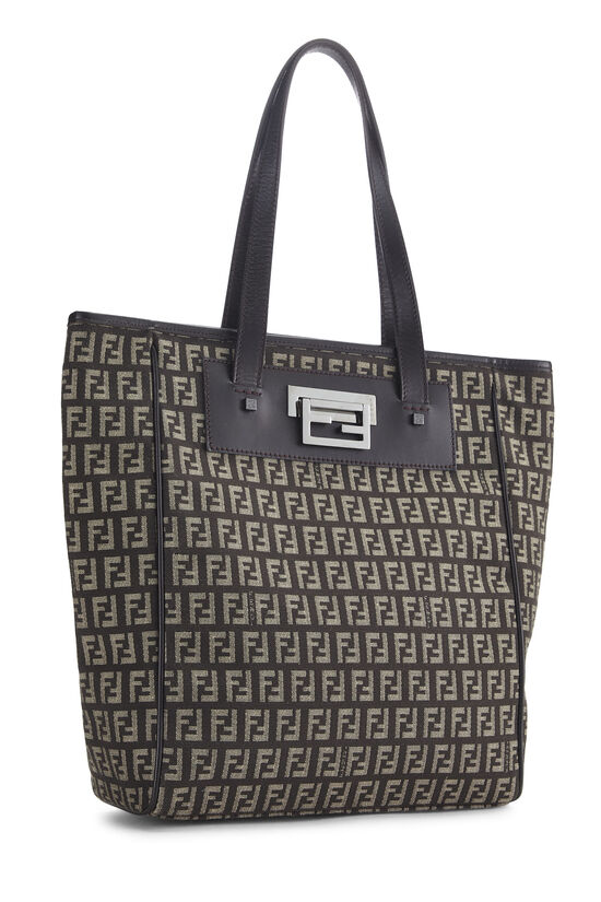 Brown Zucchino Canvas Tote, , large image number 1