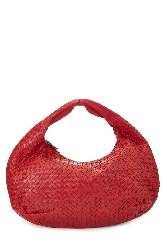 Red Intrecciato Belly Hobo Large, , large image number 0