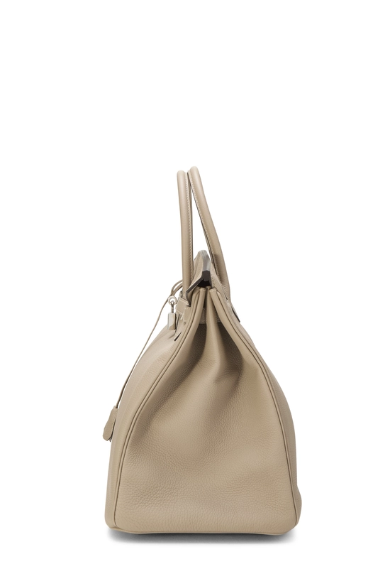 Gris Tourterelle Togo Birkin 40, , large image number 2