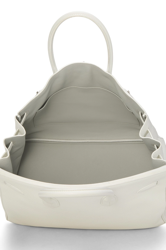 White Clemence Horseshoe Special Order (SPO) Birkin 35 , , large image number 6