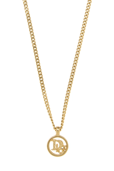 Gold Logo Necklace, , large