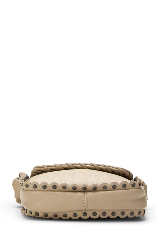 Beige Trotter Nylon Ethnic Crossbody Mini, , large image number 4
