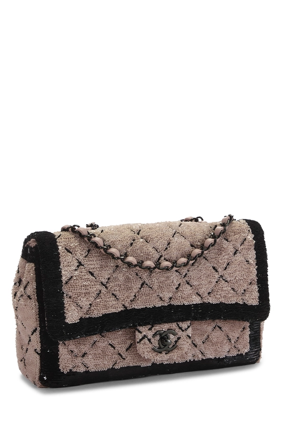 Pink Sequin Half Flap Medium, , large image number 1