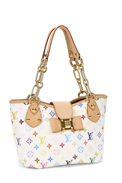 Louis Vuitton Takashi Murakami x Louis Vuitton White Monogram Multicolore Annie MM — photo 2