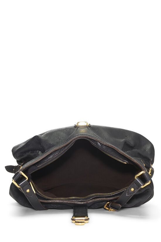 Black Monogram Mahina Leather XS, , large image number 5