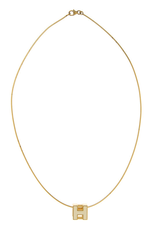 White Cage d'H Necklace, , large image number 0