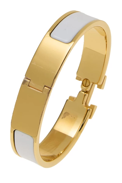 White Clic Clac H Narrow, , large