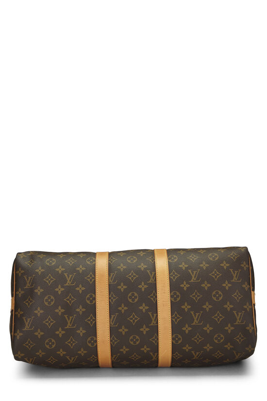 Monogram Canvas Keepall Bandouliere 45, , large image number 4