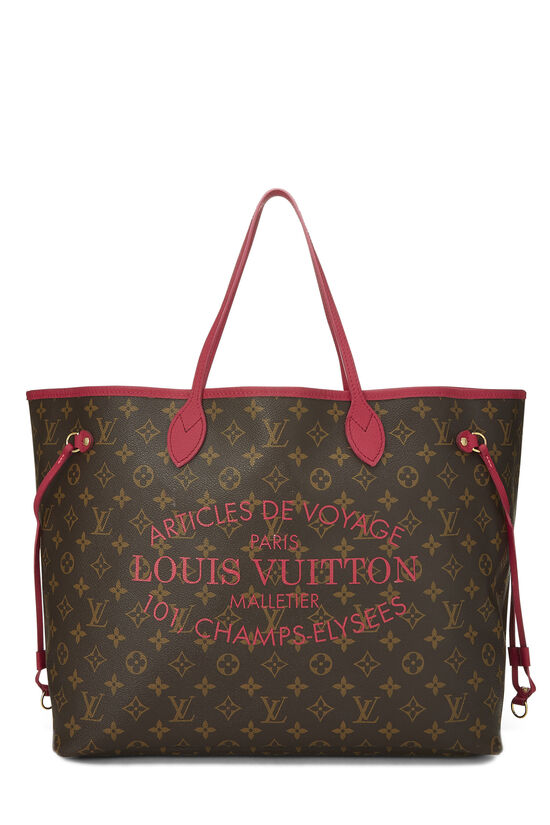 Louis Vuitton Limited Edition Neverfull GM Travel Articles Handbag