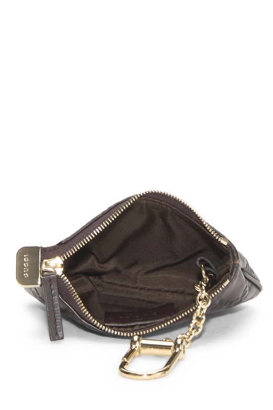 Brown Guccissima Key Holder, , large image number 3
