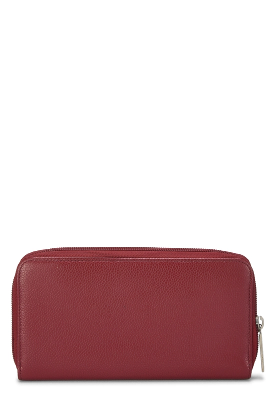 Red Caviar Zip Around Wallet, , large image number 2