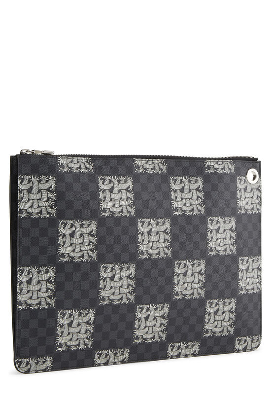 LOUIS VUITTON CHRISTOPHER EPI LEATHER WITH DAMIER