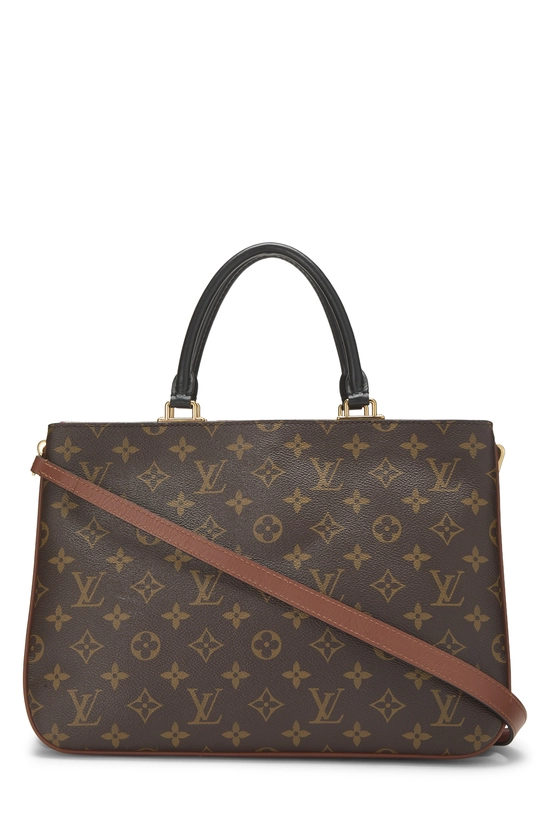 Red Monogram Millefeuille Tote, , large image number 3