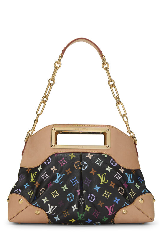 Takashi Murakami x Louis Vuitton Black Monogram Multicolore Judy MM, , large image number 0