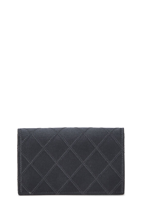 Black Satin Wallet Mini, , large image number 2