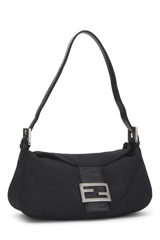 Black Neoprene Shoulder Bag, , large image number 1