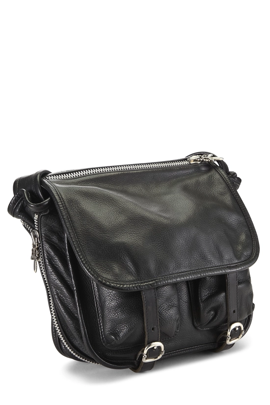 Black Leather Gunslinger Messenger, , large image number 1