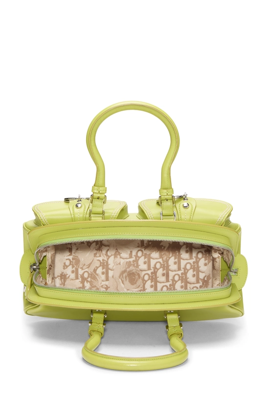 Green Calfskin Detective Satchel, , large image number 5