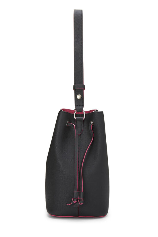 Louis Vuitton Lockme Bucket Bag Leather Black 2234763