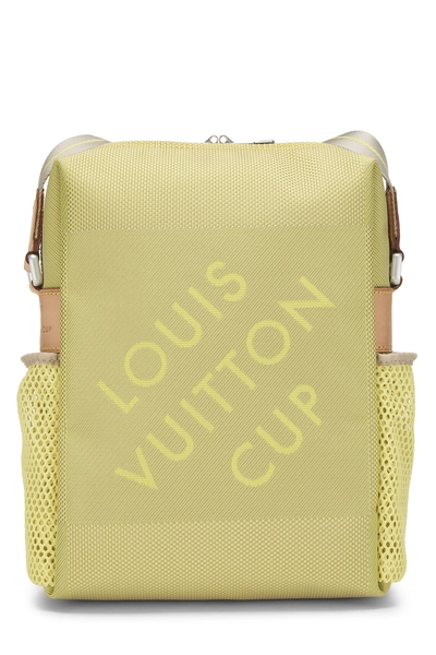 Louis Vuitton Yellow Damier Geant LV Cup Weatherly Crossbody